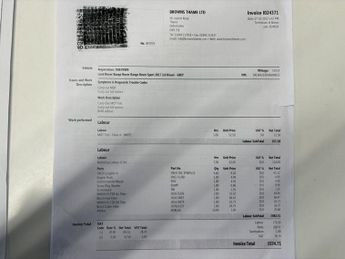 LAND ROVER RANGE ROVER SPORT 3.0 SD V6 HSE SUV 5dr Diesel Auto 4WD Euro 6 (s/s) (306 ps)