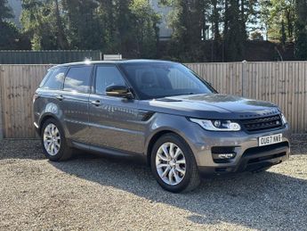 LAND ROVER RANGE ROVER SPORT 3.0 SD V6 HSE SUV 5dr Diesel Auto 4WD Euro 6 (s/s) (306 ps)