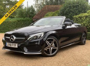 Mercedes C Class 2.1 C220d AMG Line Cabriolet 2dr Diesel G-Tronic+ 4MATIC Euro 6 