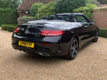 MERCEDES-BENZ C-CLASS 2.1 C220d AMG Line Cabriolet 2dr Diesel G-Tronic+ 4MATIC Euro 6