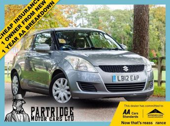 Suzuki Swift 1.2 SZ2 Hatchback 3dr Petrol Manual Euro 5 (94 ps)