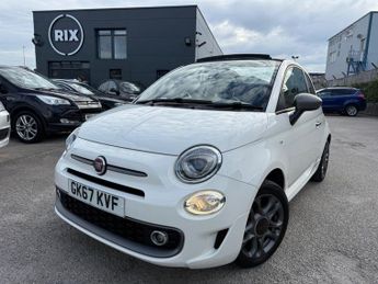 Fiat 500 1.2 S Convertible 2dr Petrol Manual Euro 6-2 OWNER CAR-HALF LEAT