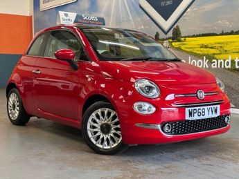 Fiat 500 1.2 Lounge Hatchback 3 Door Petrol Manual Red Euro 6 