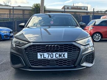 AUDI A3 1.5 TFSI 35 S line Saloon 4 Door Petrol Automatic Grey S Tronic 