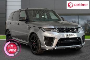 Land Rover Range Rover Sport 5.0 P575 V8 SVR Carbon Edition SUV 5dr Petrol Auto 4WD Euro 6 (s
