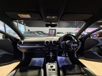 AUDI A3 1.5 TFSI CoD Black Edition Saloon 4dr Petrol S Tronic Euro 6 (s/