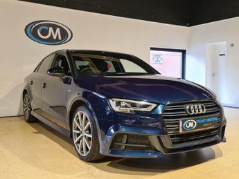 AUDI A3 1.5 TFSI CoD Black Edition Saloon 4dr Petrol S Tronic Euro 6 (s/