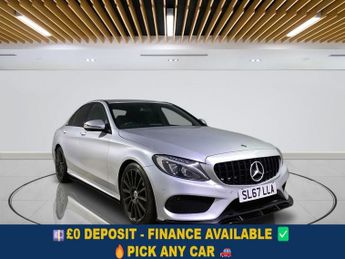 Mercedes C Class 2.1 C220d AMG Line Saloon 4dr Diesel G-Tronic+ Euro 6 (s/s) (170