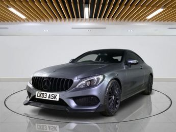 MERCEDES-BENZ C-CLASS 2.0 C200 AMG Line (Premium) Coupe 2dr Petrol 7G-Tronic+ Euro 6 (