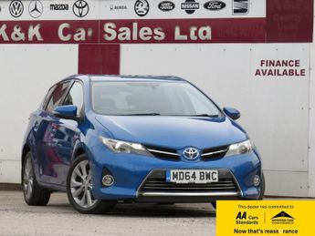 Toyota Auris 1.8 VVT-h Excel Hatchback 5dr Petrol Hybrid CVT Euro 5 (s/s) (13