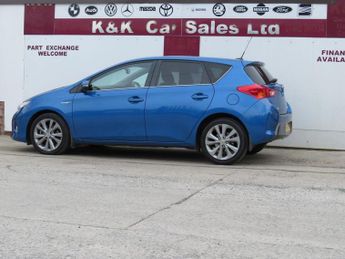 TOYOTA AURIS 1.8 VVT-h Excel Hatchback 5dr Petrol Hybrid CVT Euro 5 (s/s) (13