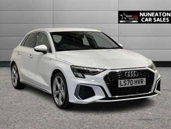 Audi A3 1.5 TFSI 35 S line Sportback 5dr Petrol Manual Euro 6 (s/s) (150