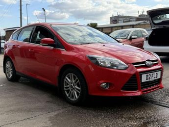 Ford Focus 1.0T EcoBoost Titanium Hatchback 5 Door Petrol Manual Red Low Ta