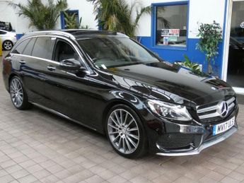 MERCEDES-BENZ C-CLASS 2.1 C220d AMG Line (Premium) Estate 5dr Diesel G-Tronic+ Euro 6 