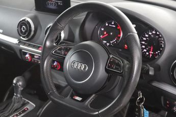 AUDI A3 2.0 TDI S line Hatchback 3dr Diesel S Tronic quattro Euro 6 (s/s