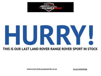 LAND ROVER RANGE ROVER SPORT 3.0 SD V6 HSE SUV 5dr Diesel Auto 4WD Euro 6 (s/s) (306 ps)