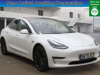 TESLA Model 3 (Dual Motor) Performance Saloon 4dr Electric Auto 4WDE (Performa