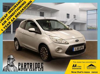Ford Ka 1.2 Zetec Hatchback 3dr Petrol Manual Euro 5 (s/s) (69 ps)