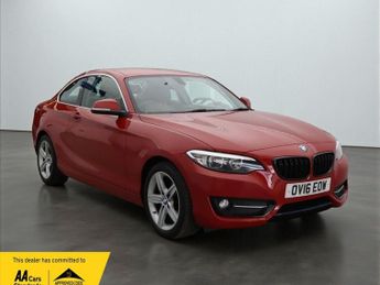 BMW 218 2.0 218d Sport Coupe 2dr Diesel Auto Euro 6 (s/s) (150 ps)