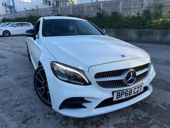 MERCEDES-BENZ C-CLASS 2.0 C300 AMG Line (Premium) Coupe 2dr Petrol G-Tronic+-2 OWNER C
