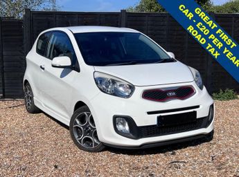 Kia Picanto 1.25 EcoDynamics White Hatchback 3dr Petrol Manual Euro 5 (s/s) 