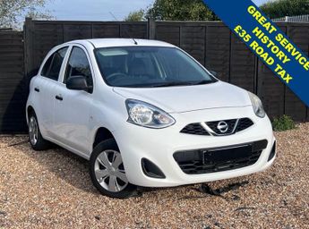 Nissan Micra 1.2 Visia Hatchback 5dr Petrol Manual Euro 5 (80 ps)