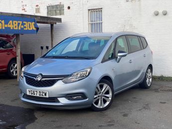 VAUXHALL ZAFIRA TOURER 1.4i Turbo SRi Nav MPV 5dr Petrol Manual Euro 6 (140 ps)