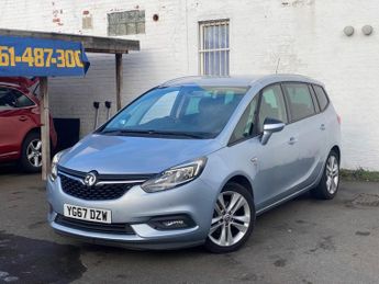 VAUXHALL ZAFIRA TOURER 1.4i Turbo SRi Nav MPV 5dr Petrol Manual Euro 6 (140 ps)