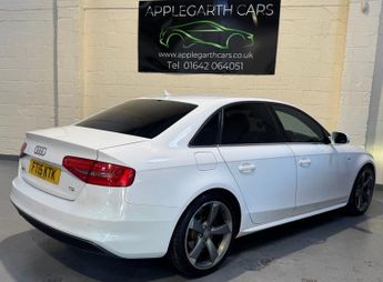 AUDI A4 2.0 TDI S line Saloon 4dr Diesel Multitronic Euro 6 (s/s) (Nav) 