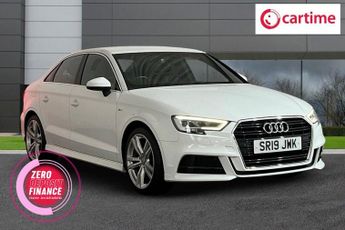 Audi A3 1.5 TFSI CoD 35 S line Saloon 4dr Petrol S Tronic Euro 6 (s/s) (