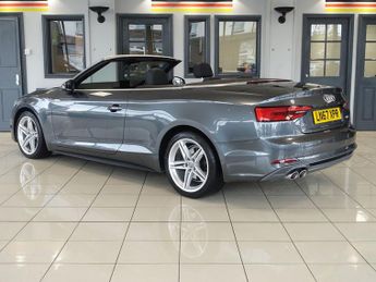 AUDI A5 CABRIOLET 2.0 TDI S line Convertible 2dr Diesel S Tronic Euro 6 (s/s) (190