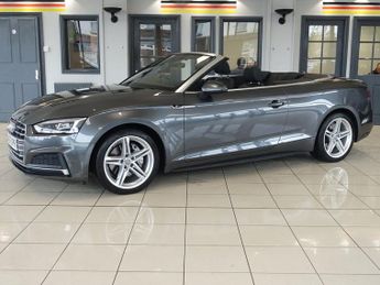 AUDI A5 CABRIOLET 2.0 TDI S line Convertible 2dr Diesel S Tronic Euro 6 (s/s) (190