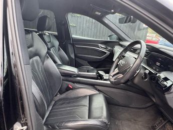 AUDI E-TRON 50 S line SUV 5dr Electric Auto quattro 71.2kWh (11kW Charger)