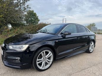 AUDI A3 2.0 TDI S line Saloon 4dr Diesel S Tronic Euro 6 (s/s) (150 ps)