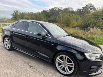 AUDI A3 2.0 TDI S line Saloon 4dr Diesel S Tronic Euro 6 (s/s) (150 ps)
