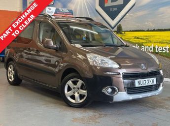 PEUGEOT PARTNER TEPEE 1.6 HDi Tepee Outdoor MPV 5 Door Diesel Manual Brown