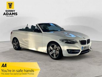 BMW 218 1.5 218i Sport Convertible 2dr Petrol Auto Euro 6 (s/s) (136 ps)