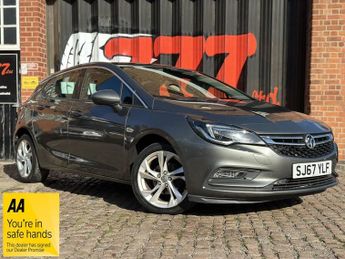 Vauxhall Astra 1.4i Turbo SRi Nav Hatchback 5dr Petrol Auto Euro 6 (s/s) (150 p