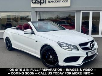 Mercedes E Class 2.1 E250 CDI AMG Line Cabriolet 2dr Diesel G-Tronic+ Euro 5 (s/s
