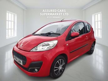PEUGEOT 107 1.0 12V Active Hatchback 3dr Petrol 2 Tronic Euro 5 (68 ps)