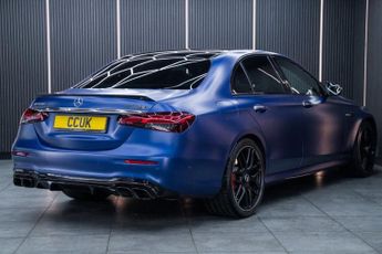 MERCEDES-BENZ E-CLASS 4.0 E63 V8 BiTurbo AMG S Saloon 4dr Petrol SpdS MCT 4MATIC+ Euro