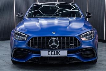 MERCEDES-BENZ E-CLASS 4.0 E63 V8 BiTurbo AMG S Saloon 4dr Petrol SpdS MCT 4MATIC+ Euro