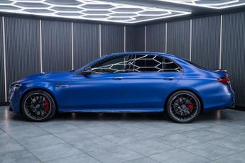 MERCEDES-BENZ E-CLASS 4.0 E63 V8 BiTurbo AMG S Saloon 4dr Petrol SpdS MCT 4MATIC+ Euro