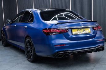 MERCEDES-BENZ E-CLASS 4.0 E63 V8 BiTurbo AMG S Saloon 4dr Petrol SpdS MCT 4MATIC+ Euro