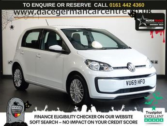 Volkswagen Up 1.0 Move up! Hatchback 5dr Petrol Manual Euro 6 (s/s) (60 ps) £3