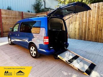 Volkswagen Caddy 5 Seat Auto Wheelchair Accessible Disabled Access Vehicle WAV