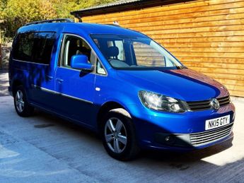 VOLKSWAGEN CADDY MAXI LIFE 5 Seat Auto Wheelchair Accessible Disabled Access Vehicle WAV