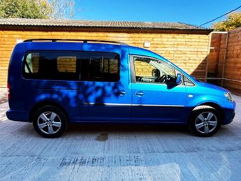 VOLKSWAGEN CADDY MAXI LIFE 5 Seat Auto Wheelchair Accessible Disabled Access Vehicle WAV