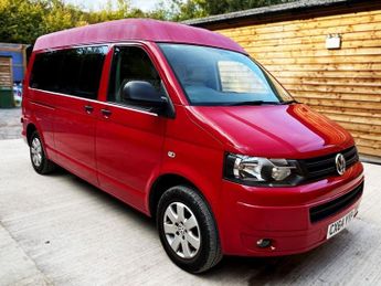 VOLKSWAGEN TRANSPORTER LWB M/R 5 Seat Auto Wheelchair Accessible Disabled Access Vehicl