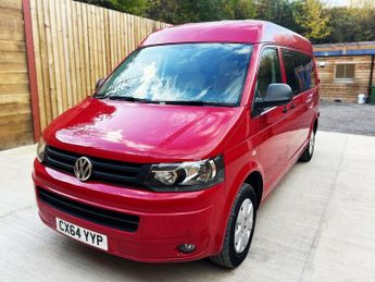 VOLKSWAGEN TRANSPORTER LWB M/R 5 Seat Auto Wheelchair Accessible Disabled Access Vehicl